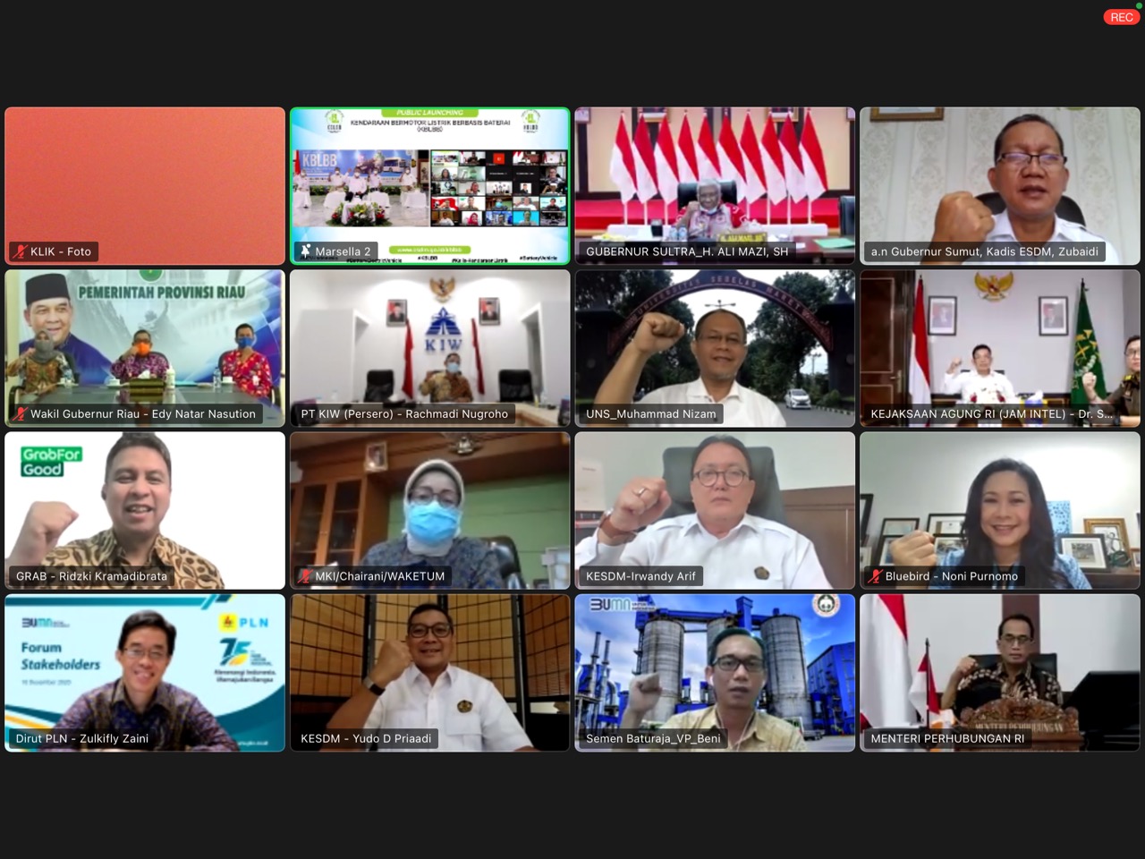 Kendaraan Bermotor Listrik Berbasis Baterai (KBLBB) Resmi Diluncurkan, PLN Siap Menyediakan Infrastruktur Pendukung