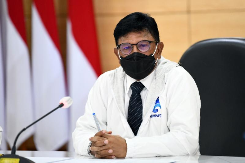 Menteri Komunikasi dan Informatika Johnny G. Plate