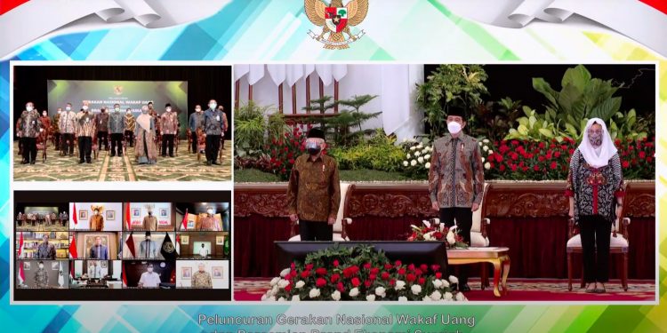 Presiden Luncurkan Gerakan Nasional Wakaf Uang