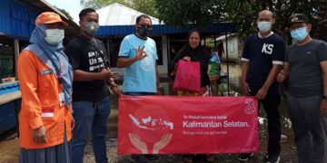 Tri Indonesia Salurkan Bantuan untuk Korban Banjir Kalsel dan Gempa Sulbar