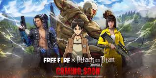 Kolaborasi Seru, Game "Free Fire" dengan Anime "Attack on Titan"