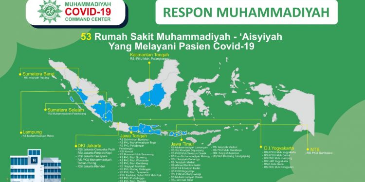Muhammadiyah Luncurkan Sistem Informasi Layanan Covid-19 Bagi 30 Rumah Sakit Muhammadiyah-Aisyiyah