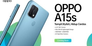 OPPO A15s, Rilis di Indonesia Bawa Memori Lebih Besar