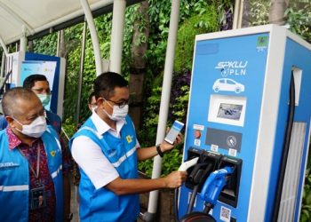 Kemenhub Apresiasi Aplikasi Charge.In Buatan PLN
