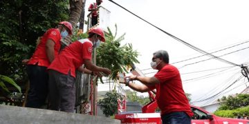 Direksi Telkom Tinjau Lokasi Terdampak Banjir Pastikan Layanan Pelanggan Tetap Normal