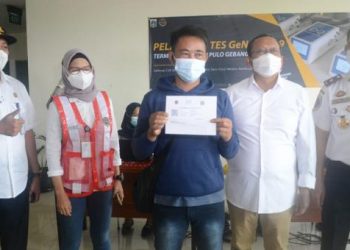 Kemenhub Fasilitasi Pengecekan Covid-19 Menggunakan GeNose di Terminal Pulo Gebang