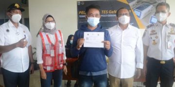 Kemenhub Fasilitasi Pengecekan Covid-19 Menggunakan GeNose di Terminal Pulo Gebang
