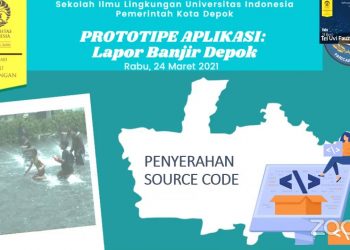 Telah Hadir Aplikasi “Lapor Banjir Depok” Berbentuk Data Spasial Kewilayahan