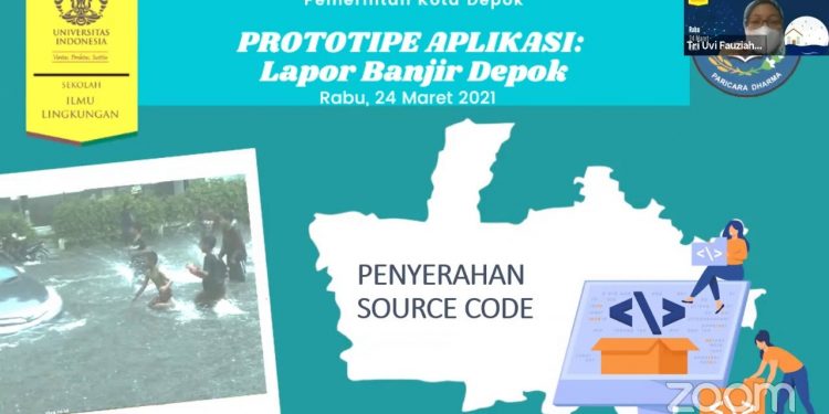 Telah Hadir Aplikasi “Lapor Banjir Depok” Berbentuk Data Spasial Kewilayahan