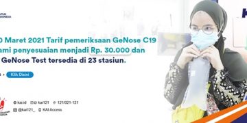 Tarif Pemeriksaan GeNose di Stasiun Alami Penyesuaian, Ini Besarannya