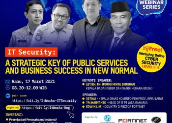 Wajib Ikut Nih, It Works Webinar Series Seputar Cyber Security, Bisa Ikut Workshop Online dari Fortinet
