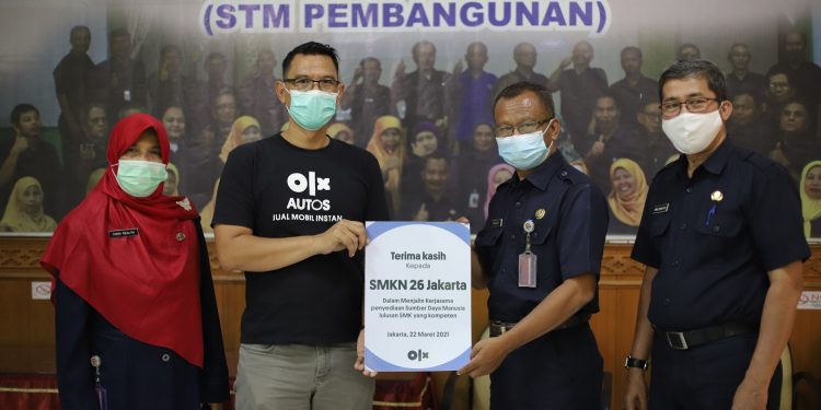 OLX dan SMKN 26 Bekerja Sama Tingkatkan SDM Industri Otomotif