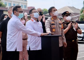 Command Center Polres Metro Depok Diresmikan