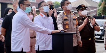 Command Center Polres Metro Depok Diresmikan