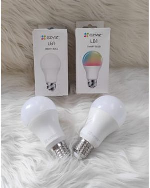 EZVIZ LB1 White & LB1 Color Bulb, Lampu Pintar untuk Hunian Cerdas