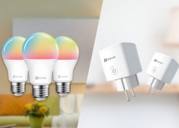 Tak Cuma Kamera CCTV, EZVIZ Juga Rilis Lampu dan Steker Pintar