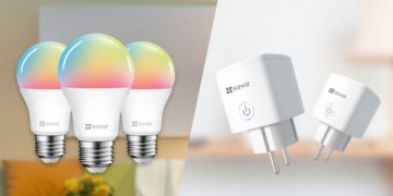 Tak Cuma Kamera CCTV, EZVIZ Juga Rilis Lampu dan Steker Pintar