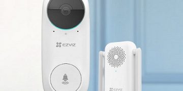 EZVIZ Rilis DB2C Kit, Bel Pintu Bebas Kabel dan Mudah Dipasang