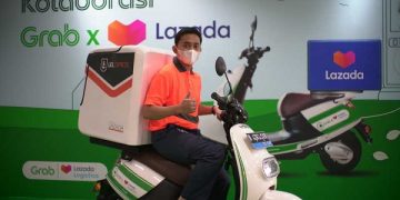 Kolaborasi Grab dan Lazada untuk Pengiriman Paket Lebih Ramah Lingkungan