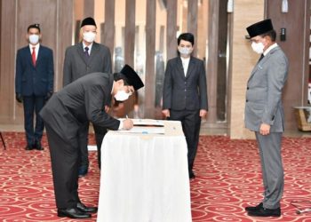 Menkominfo Lantik Widodo Muktiyo SAM Bidang Komunikasi dan Media Massa