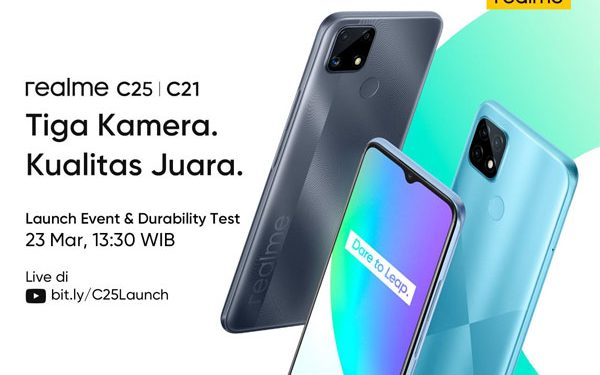 Segera Rilis di Indonesia, realme C25 & C21 Siap Panaskan Persaingan Segmen Entry-Level