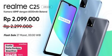 Realme C25 dan C21 Meluncur di Indonesia, Unggulkan Durabilitas dan Harga Terjangkau