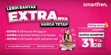 Lebih Besar, Kuota Nonstop dari Smartfren Kini Hingga 43GB