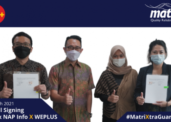 Matrix NAP Info dan WE+ Luncurkan Layanan Baru Proteksi Asuransi Pelanggan Broadband Home