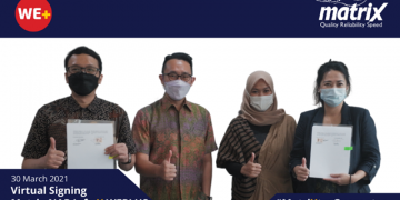 Matrix NAP Info dan WE+ Luncurkan Layanan Baru Proteksi Asuransi Pelanggan Broadband Home