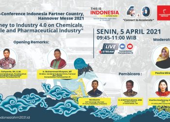 pra-konferensi Indonesia Partner Country Hannover Messe 2021, 05/04/2021.