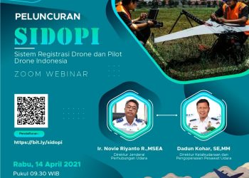 Kemenhub Hadirkan SIDOPI, Aplikasi untuk Registrasi Drone dan Pilot Drone Secara Online