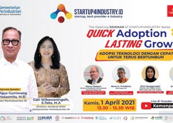 Implementasi Teknologi Industri 4.0 jadi Fokus Kompetisi Startup4industry 2021