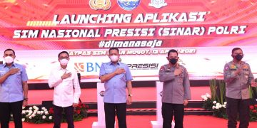 Launching Aplikasi SIM Nasional Presisi, Ketua MPR RI Beri Apresiasi