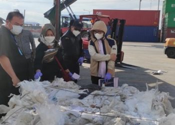 Bea Cukai Belawan dan KLH Gagalkan Importasi Limbah Plastik