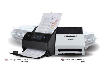 Canon imageFORMULA DR-S150 dan R40, Dua Scanner dengan Kecepatan dan Produktivitas Tinggi