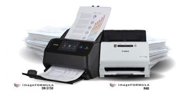 Canon imageFORMULA DR-S150 dan R40, Dua Scanner dengan Kecepatan dan Produktivitas Tinggi