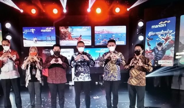 Mandiri e-Money Edisi Wonderful Indonesia Dukung Wisata dan Ekraf