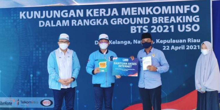 Menteri Komunikasi dan Informatika Johnny G. Plate