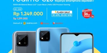 Realme C20 dan realme Motion Activated Night Light Meluncur di Indonesia