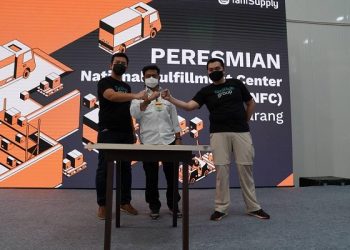 Dukung Inovasi Sektor Pertanian, Mentan Resmikan NFC Cikarang Milik TaniHub