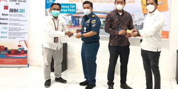 Pelabuhan Tanjungpandan Terapkan Tapcash Pembayaran Pas Pelabuhan