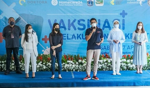 Kemenparekraf Fasilitasi Vaksinasi Bagi Pelaku Ekonomi Kreatif