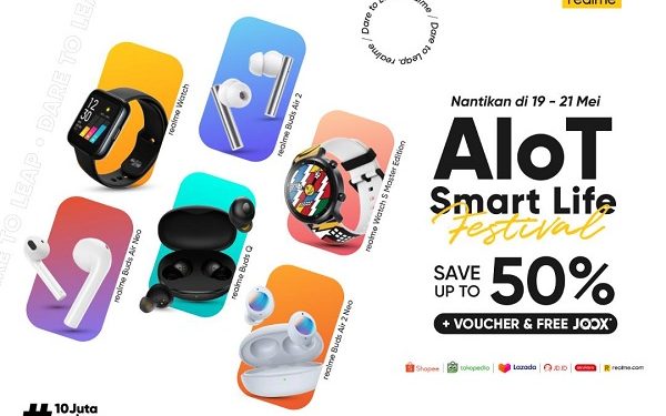 Realme Gelar AIoT Smart Life Festival, Tebar Diskon Hingga 50%