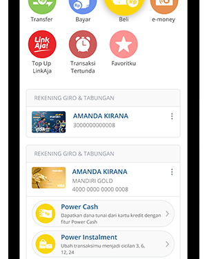 Aplikasi Livin Bank Mandiri