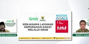 Pembayaran ZIS lewat Grab