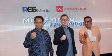 Kolaborasi R66 Media dengan V2 Indonesia Hadirkan LED Studio High Tech