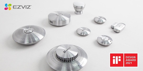 EZVIZ Smart Home Sensor Kit Raih iF Design Award
