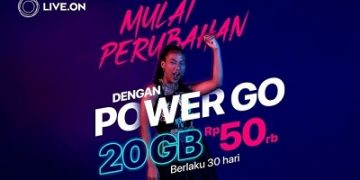Live.On Rilis Paket Perdana Power Go Kuota 20GB, Cuma Rp50.000