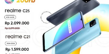 Realme Umumkan Harga Baru Realme C21 & C25, dan Siap Buka 9 Gerai Resmi