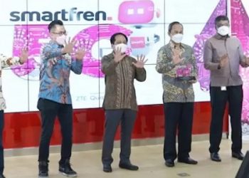 Kominfo & Smartfren Gelar Uji Coba 5G Tahap Kedua